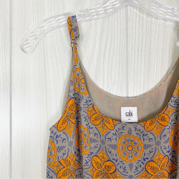 Cabi | Arabesque Adjustable Tank Top Blouse Size Small - Picture 7 of 9